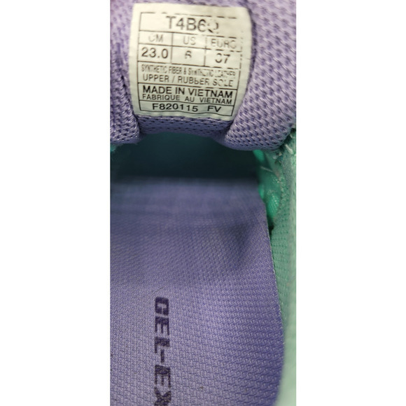 Asics Women's Gel Exalt 2 Running Shoes Multicolor Low Top Lace Up 6 - Picture 10 of 10